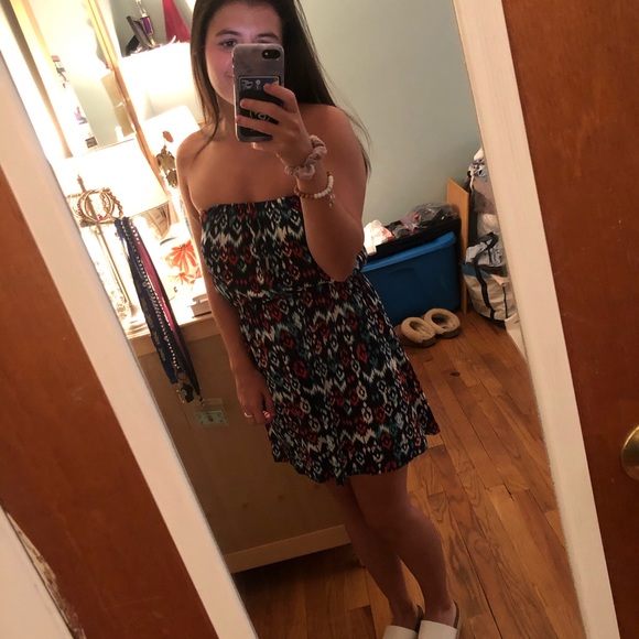 Strapless Red, White, and Blue Dress!! - Picture 2 of 4